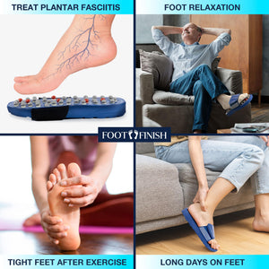 LOVE, LORI Plantar Fasciitis Relief - Acupressure Sandals - Plantar Fasciitis Slippers Women & Men - Foot Pain Relief - Foot Massager for Neuropathy