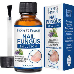 Foot Finish Nail Strengthener - Nail Tea Tree Oil for Toenail - Toenail for Discolored Nails to Restore & Protect